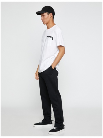 koton basic sweatpants tie waist pocket detailed σε προσφορά