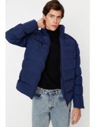 trendyol winter jacket - navy blue - puffer