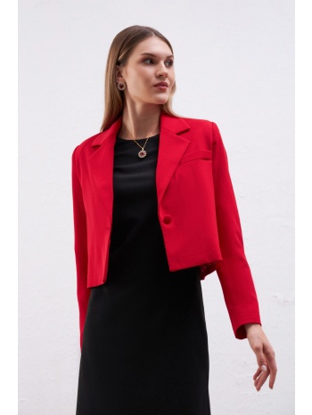 gusto short jacket - red σε προσφορά