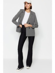 trendyol gray blazer jacket