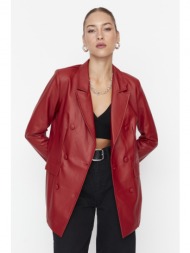 γυναικείο σακάκι trendyol leather