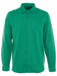trendyol green men regular fit woodcut plaid shirt