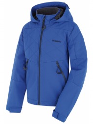 kids softshell jacket husky salex k dk. blue