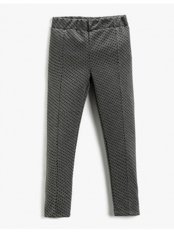 koton textured basic leggings elastic waist σε προσφορά