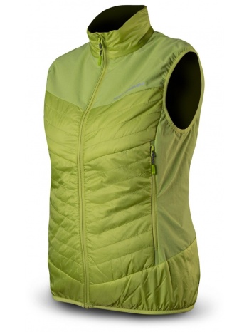 vest trimm w woman vest lime green σε προσφορά