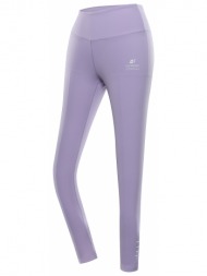 women`s quick-drying leggings alpine pro lenca pastel lilac