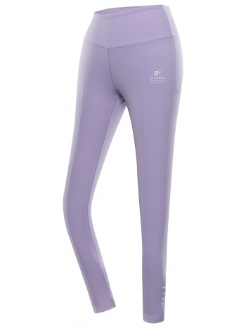 women`s quick-drying leggings alpine pro lenca pastel lilac σε προσφορά