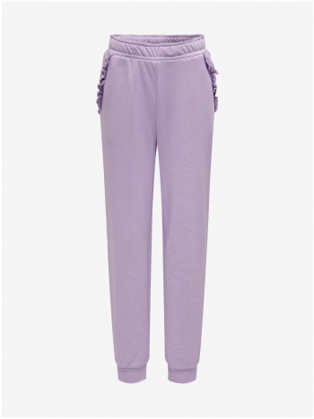 light purple girls` sweatpants only feel - girls σε προσφορά