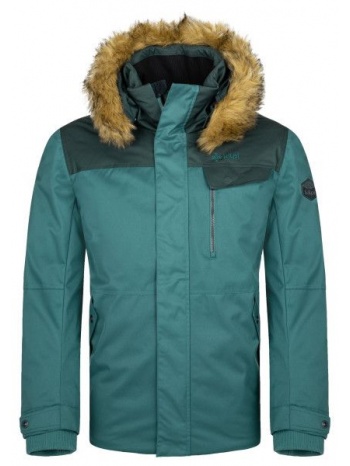 men`s winter jacket kilpi alpha-m dark green σε προσφορά