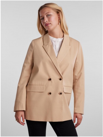 beige ladies oversize jacket pieces thelma - women σε προσφορά