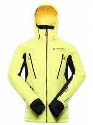 men`s ptx ski jacket alpine pro gaes nano yellow