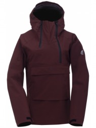 laxne - eco womens 3l ski jacket (anorak) - rum raisin