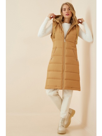 happiness istanbul vest - brown - puffer σε προσφορά