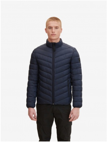 dark blue men`s lightweight quilted jacket tom tailor - men σε προσφορά