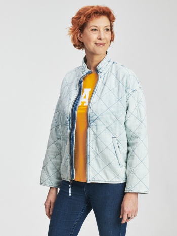 gap denim zipper jacket - women σε προσφορά