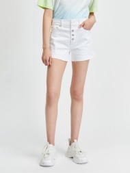 gap denim shorts with buttons - women