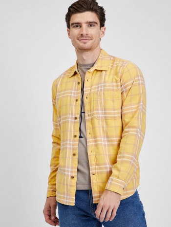 gap flannel shirt slim fit - men σε προσφορά