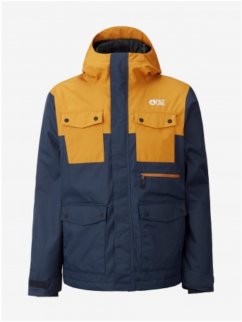 orange-dark blue men`s hooded jacket picture - men σε προσφορά