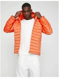 koton winter jacket - orange - puffer