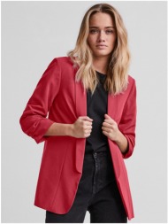 dark pink three-quarter sleeve jacket pieces boss - ladies