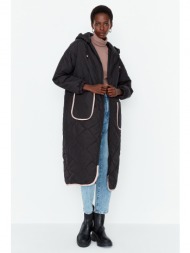 trendyol winter jacket - black - parkas