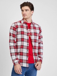 gap flannel shirt slim fit - men
