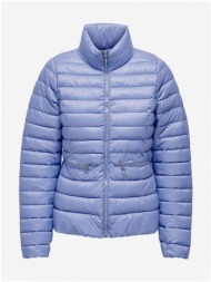 blue ladies quilted jacket only madeline - women