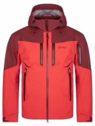 men`s outdoor waterproof jacket hastar-m red