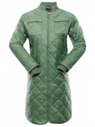 women`s quilted coat nax nax lozera aspen green