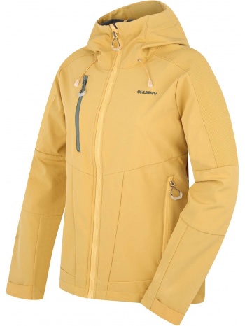 women`s softshell jacket husky sevan l lt. yellow σε προσφορά