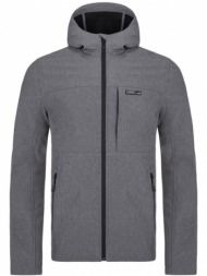 men`s softshell jacket loap luskan grey/black