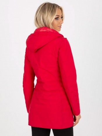 γυναικείο μπουφάν fashionhunters red σε προσφορά