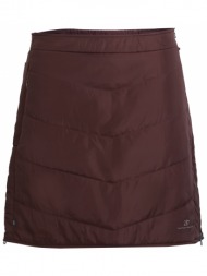 klinga - women`s insulated skirt - brown