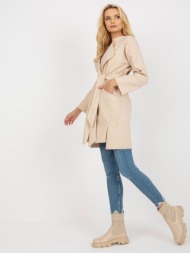 γυναικείο παλτό fashionhunters beige