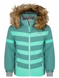 girls ski jacket kilpi massima-jg turquoise