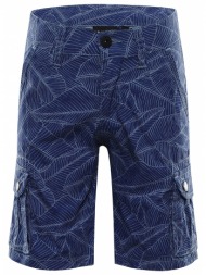 kids shorts with pockets alpine pro soleyo indigo blue