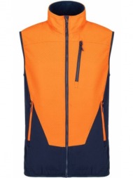 men`s vest loap uristo orange/dark blue