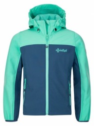 girls` softshell jacket kilpi ravia-jg turquoise