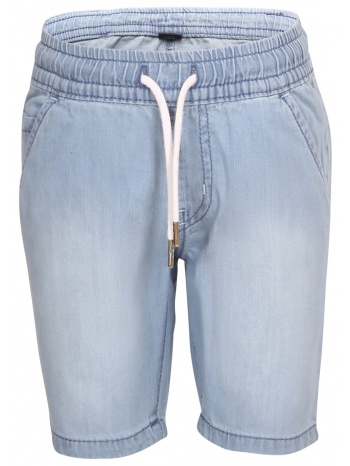 kids cotton shorts nax nax coldo dk.metal blue σε προσφορά