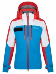 women`s ski jacket kilpi dexen-w blue/red