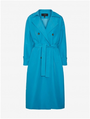 blue womens trench coat vero moda chloe - women σε προσφορά