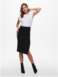 black women`s ribbed pencil skirt only emma - ladies