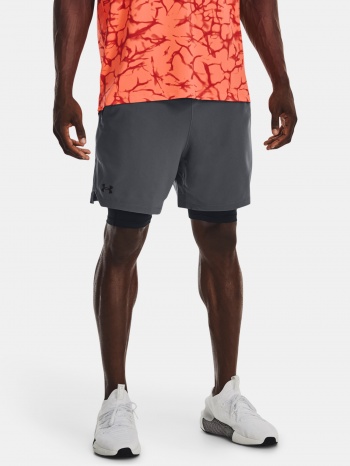 under armour shorts ua vanish woven 2in1 sts-gry - men σε προσφορά