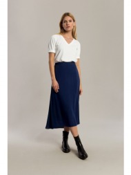 benedict harper woman`s skirt lauren navy blue
