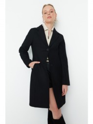 γυναικείο παλτό trendyol button detailed