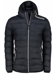 ombre clothing men`s winter quilted jacket