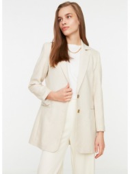 trendyol jacket - beige - fitted