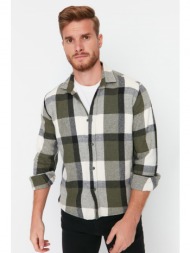 ανδρικό πουκάμισο trendyol checkered