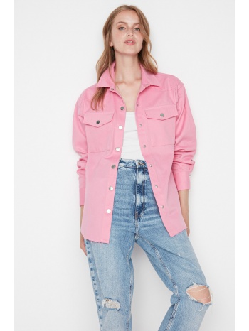 trendyol jacket - pink - oversize