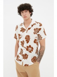 ανδρικό πουκάμισο trendyol patterned